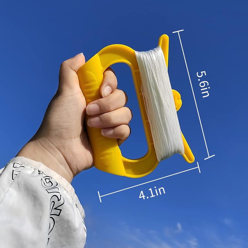 Simxkai Kite String with Handle for Kids, Line Spool for Kids & Adults,50lb×360ft Thread of Each Reel(3 Pack) - Image 2